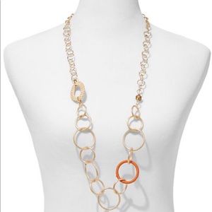 ☀️3 for 24☀️ Gold and Orange Necklace